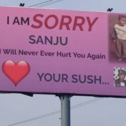 i am sorry sanju poster noida