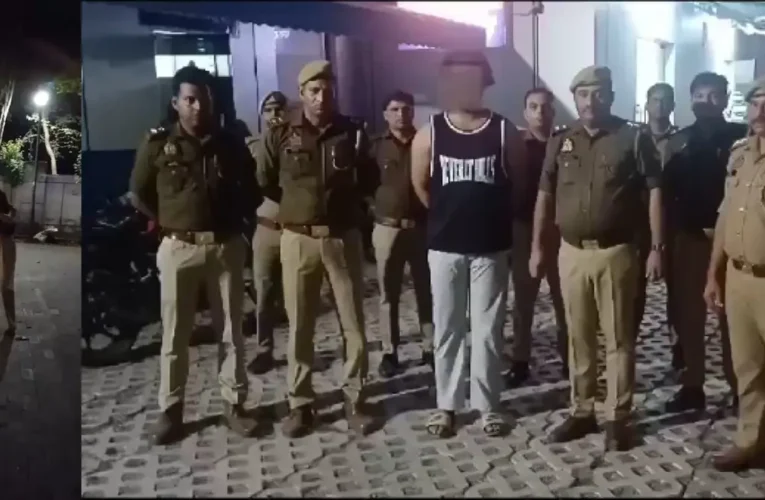 ग्रेटर नोएडा में महिला मित्र के साथ मारपीट करने वाला युवक गिरफ्तार