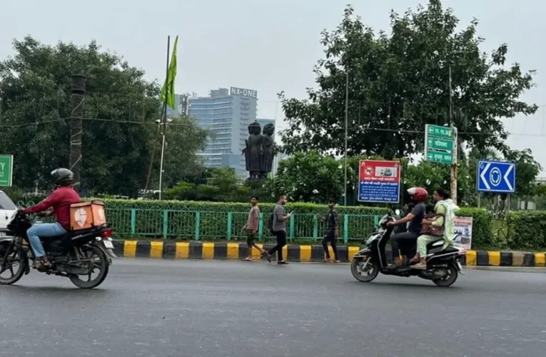 ग्रेनो वेस्ट में गौर चौक से हटी चार मूर्ति, अंडरपास का निर्माण कार्य शुरू