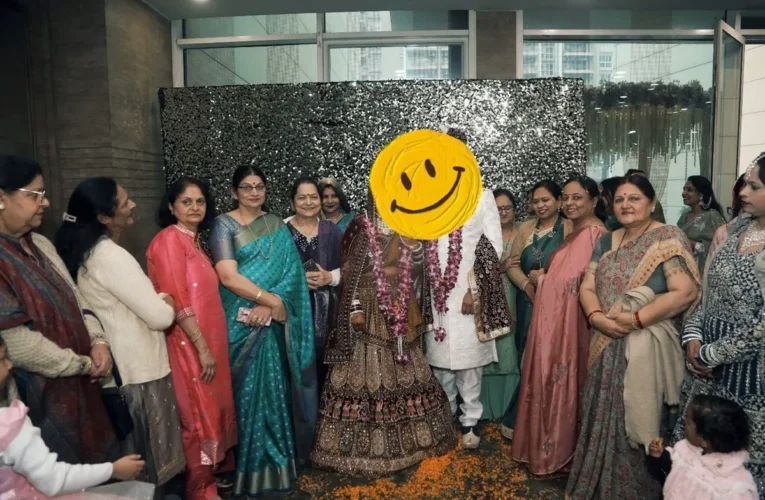 नोएडा की क्लियो काउंटी के निवासियों ने सब्जी पहुंचाने वाली लड़की को बेटी मानकर धूमधाम से की शादी