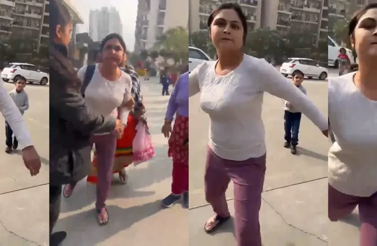 गौर सिटी 2 में हंगामा: बच्चों के विवाद में मां ने 6 साल के बच्चे को थप्पड़ मारा, FIR दर्ज
