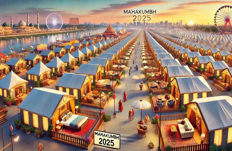 महाकुंभ 2025: प्रयागराज में बनेगी लग्जरी टेंट सिटी, विश्व स्तरीय सुविधाएं उपलब्ध
